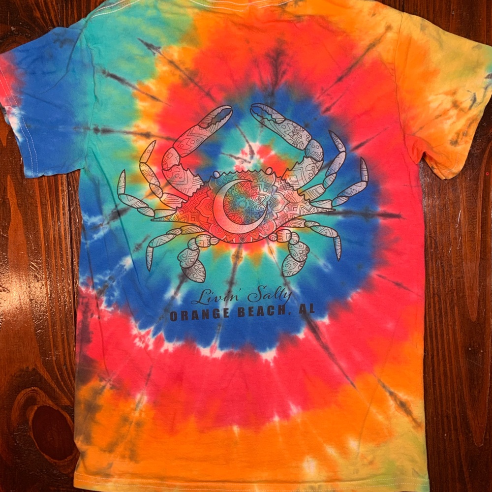Authentic Orange Beach living salty t-shirt #poshtees